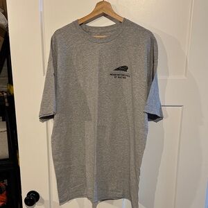 Indian Motorcycle of Racine Men's Grey Short Sleeve Logo Tee
